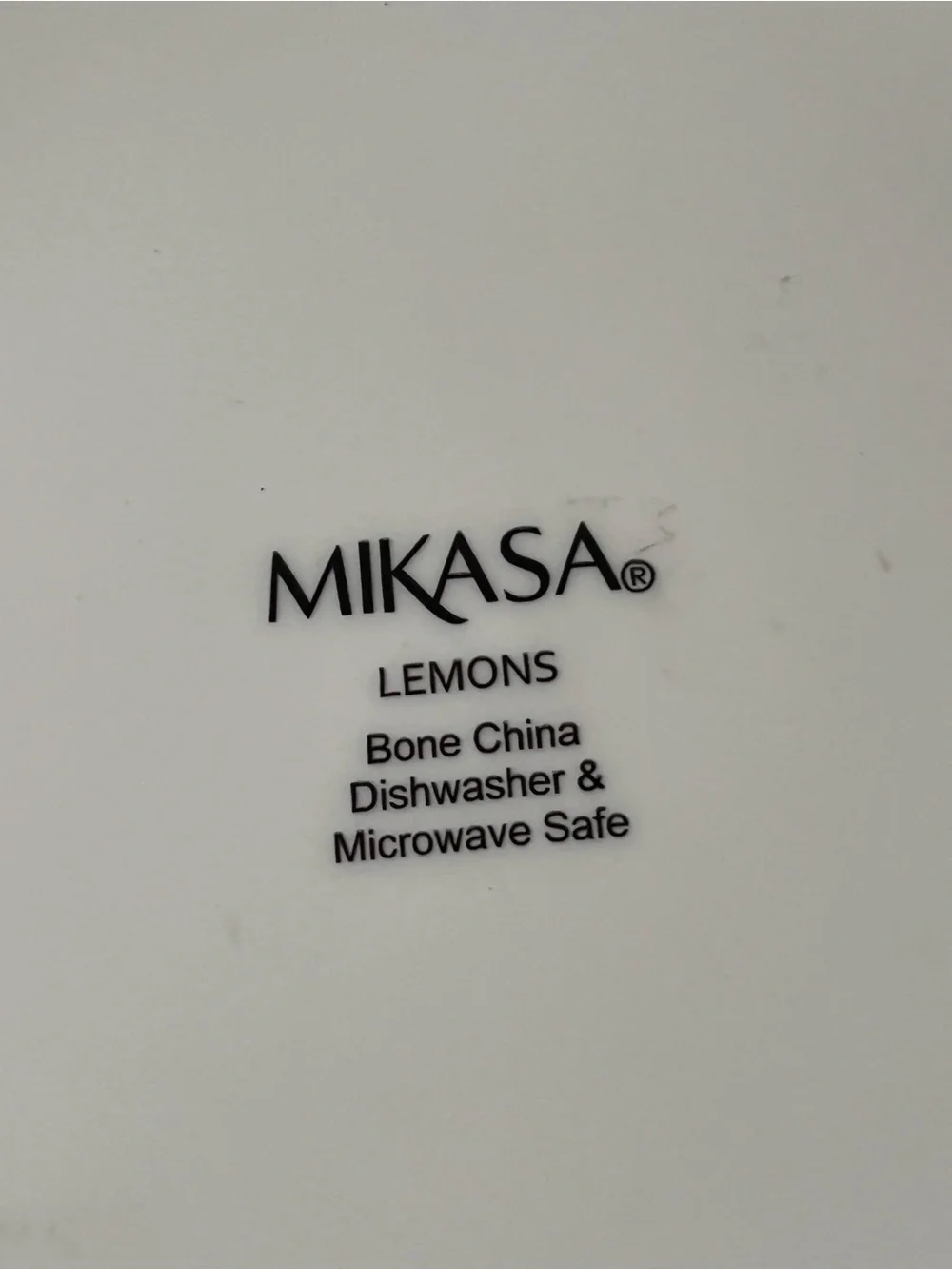 Set Of 6 Mikasa Lemon Dinner Plates 11